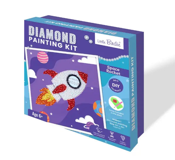Kit Pinta con Diamantes - Cohete