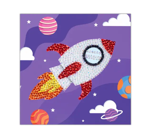 Kit Pinta con Diamantes - Cohete