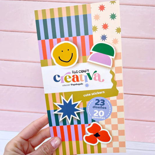 Stickers Transferibles Creativa (20 planchas)
