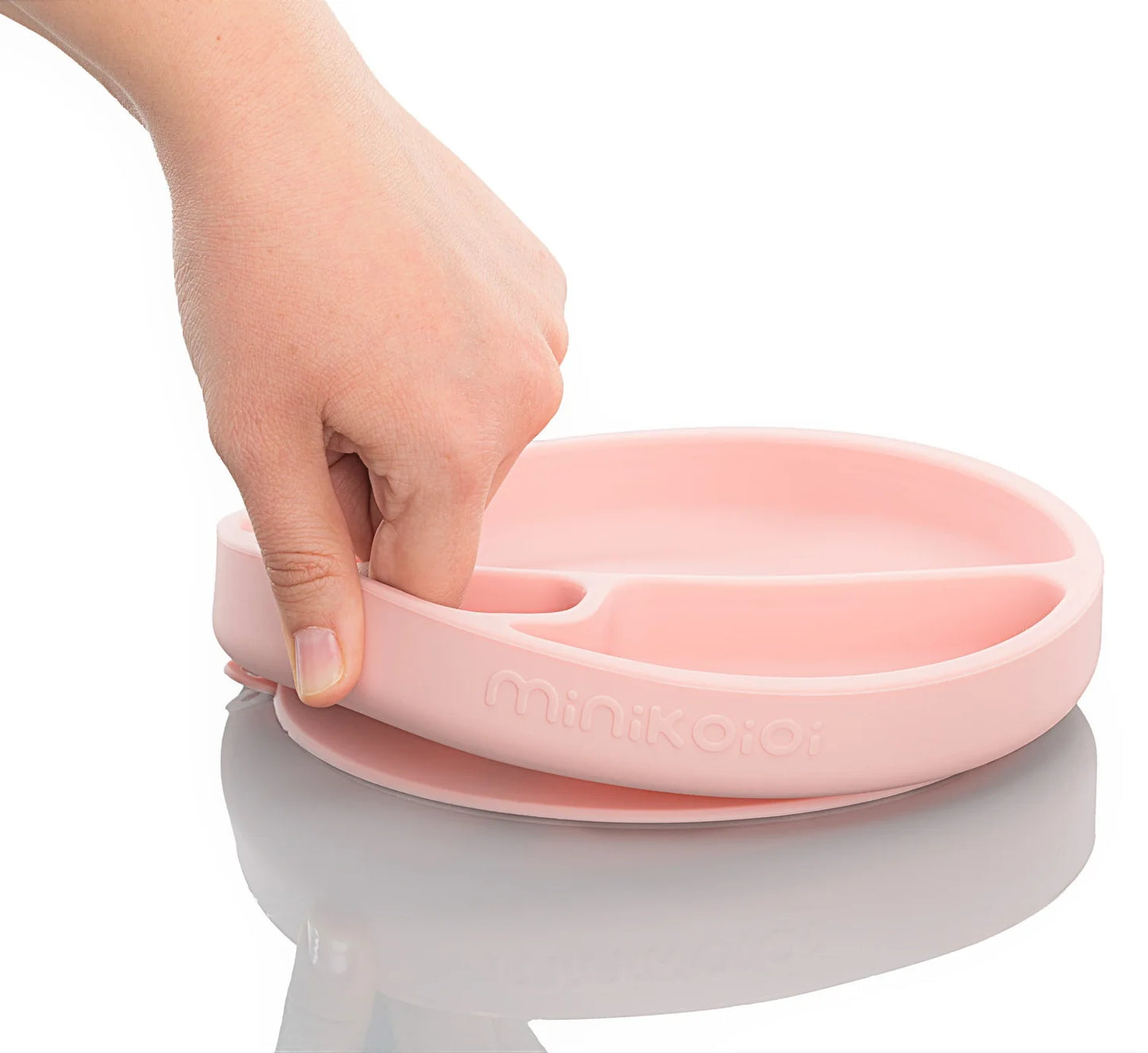 Plato Portions Stay-Put - Bubble Beige