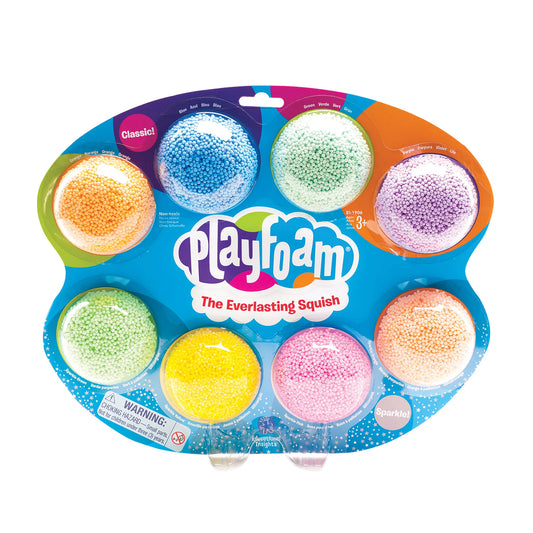 Playfoam - Clásico + Fosforescente - Pack de 8