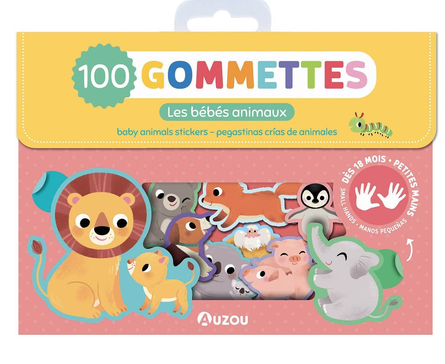 100 Stickers Animales Bebés