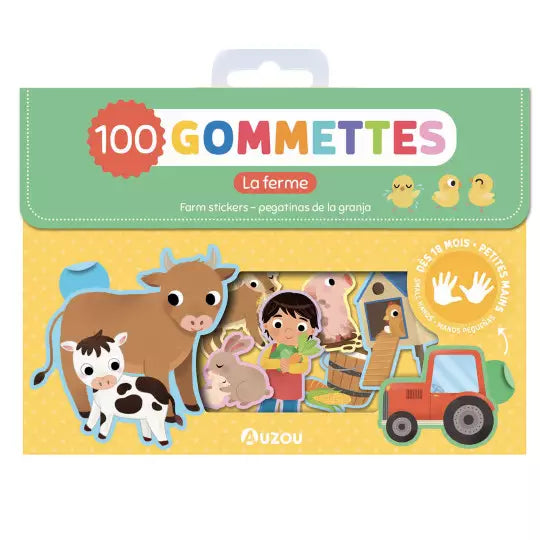 100 Stickers Granja