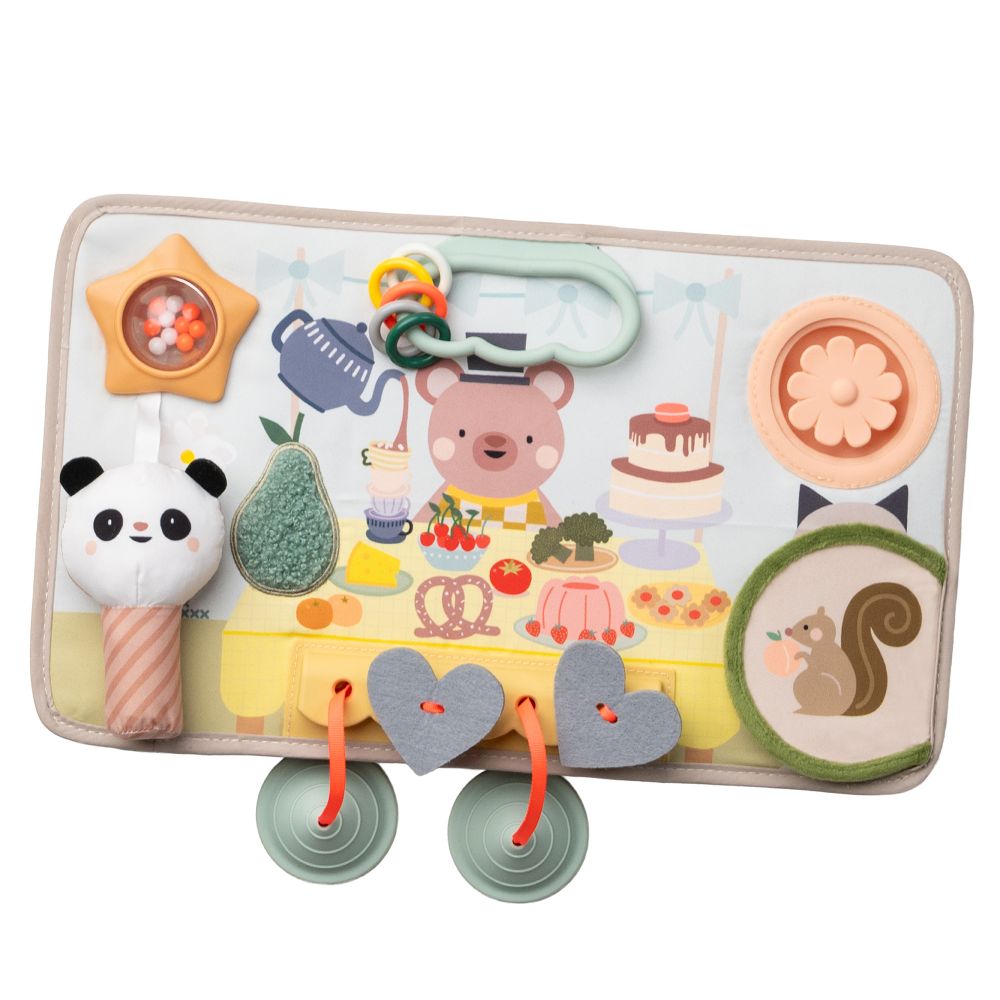 Tablero de actividades toca y juega