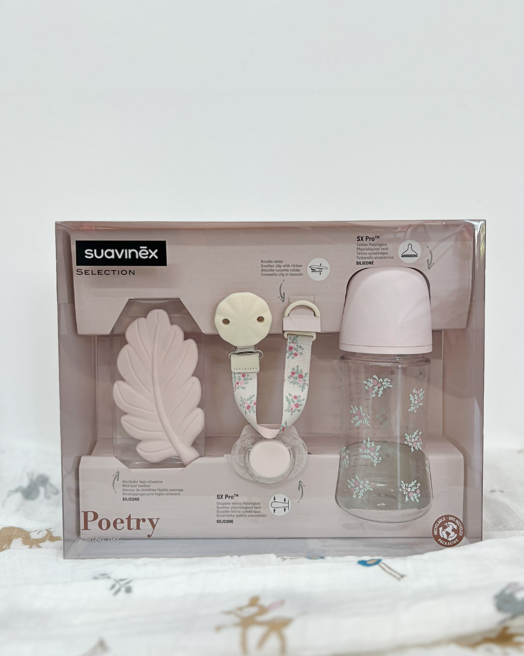 Set de regalo 0-6m Poetry (2 colores)