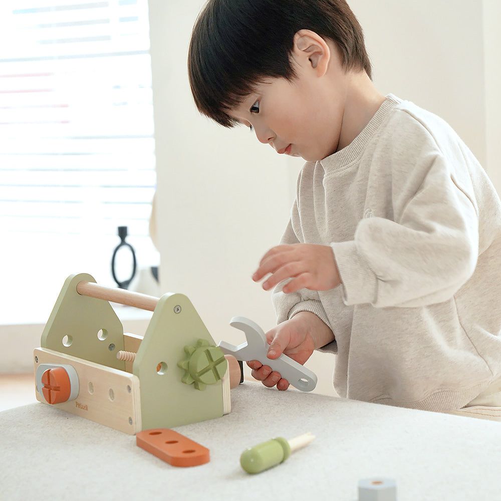 Set de herramientas - verde pastel