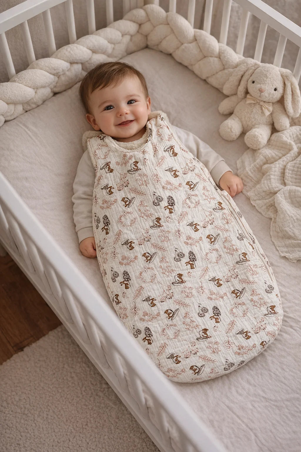 Sobre de Dormir Bebé - Conejos - 0/6 meses