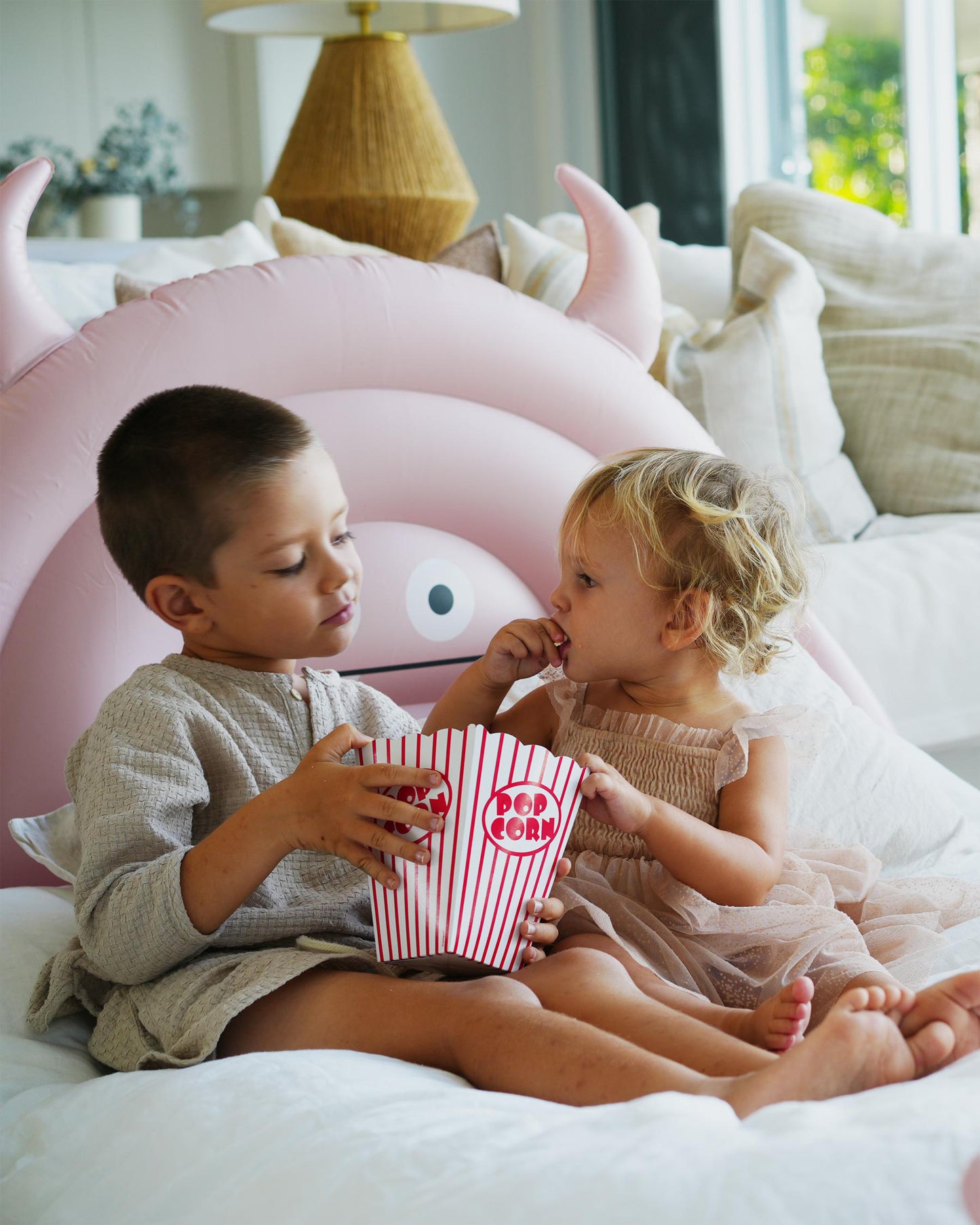 Colchón-cama inflable para pijamadas