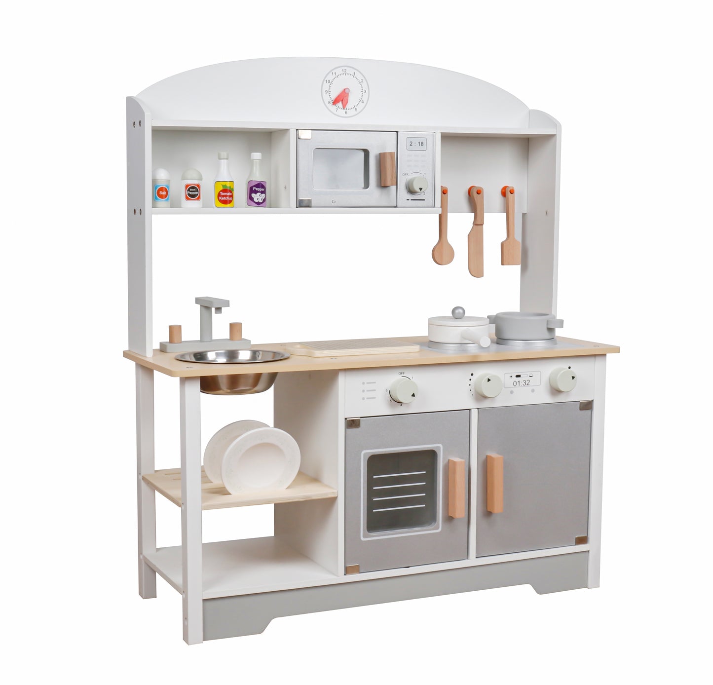 Cocina de Madera Completa con Accesorios