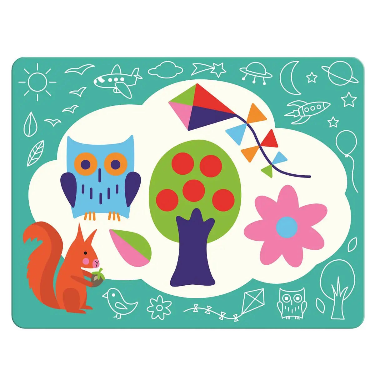 Colorear con agua: dibujos mágicos