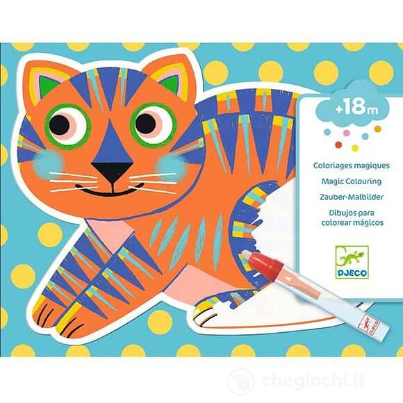 Colorear con agua: animales
