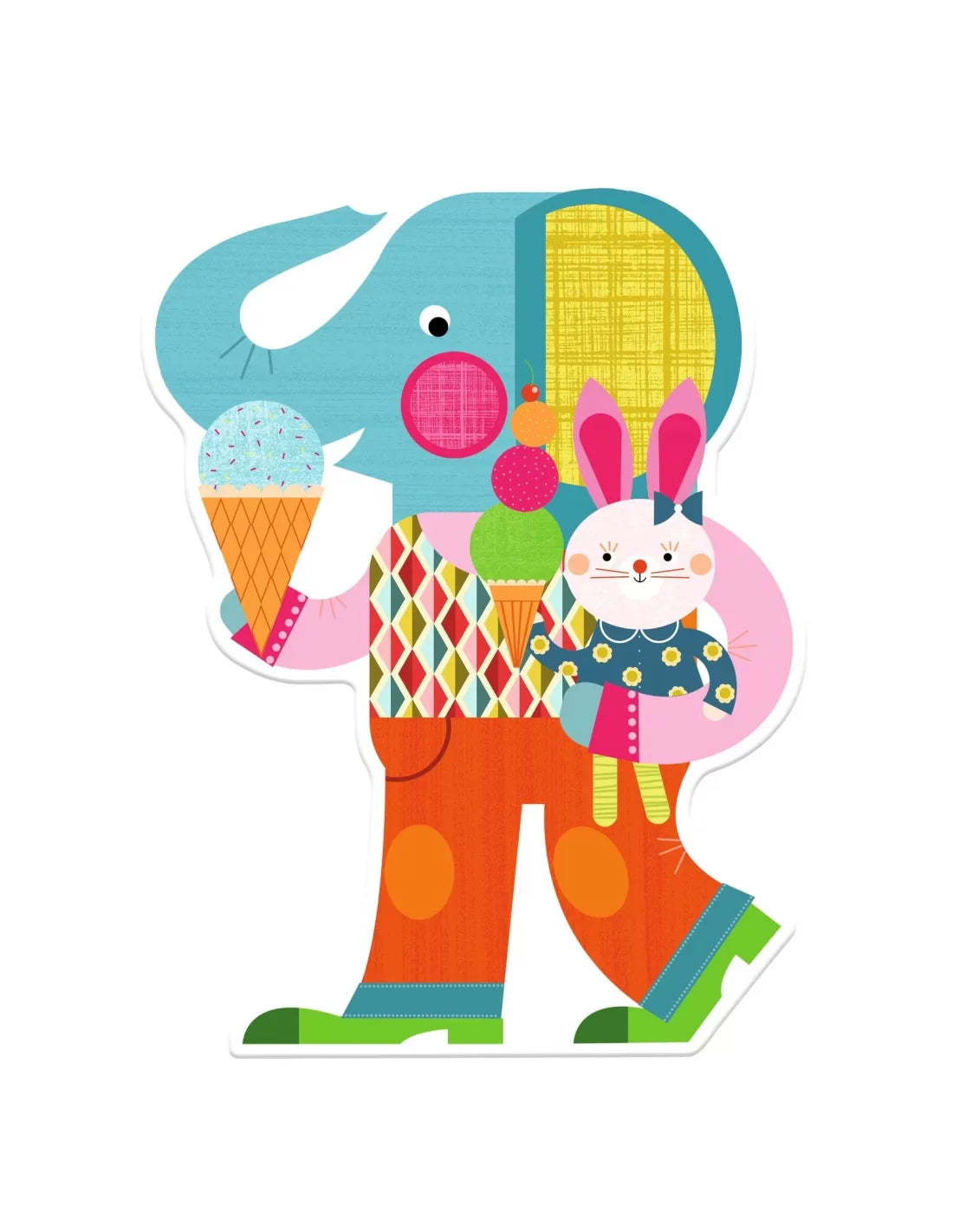 Colorear con agua: animalo-len