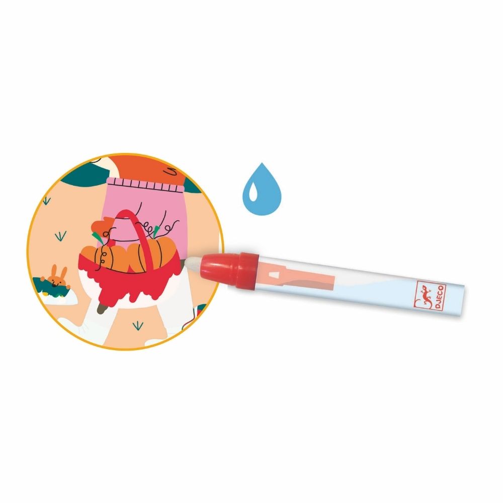 Colorear con agua - 4 estaciones