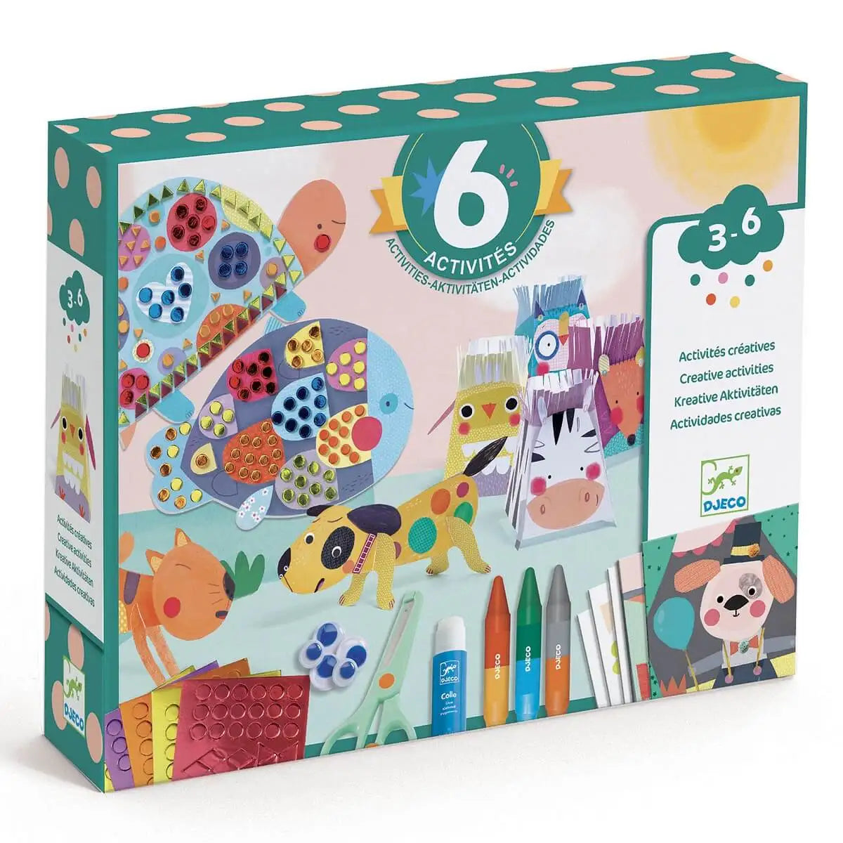Caja de Manualidades - Los animales y sus hogares