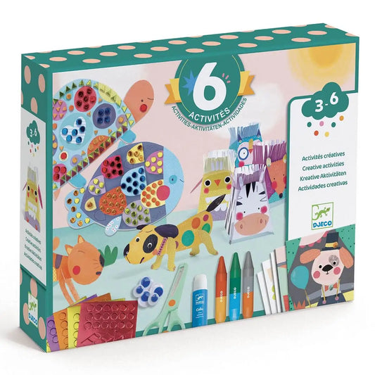Caja de Manualidades - Los animales y sus hogares
