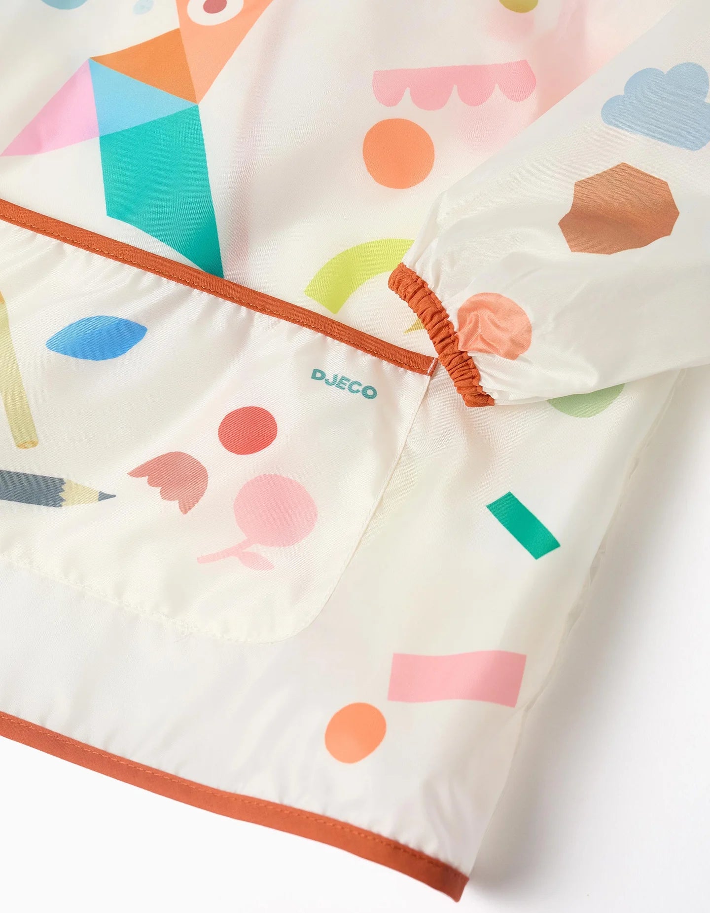 Delantal para pintar con bolsillo 3-6 años