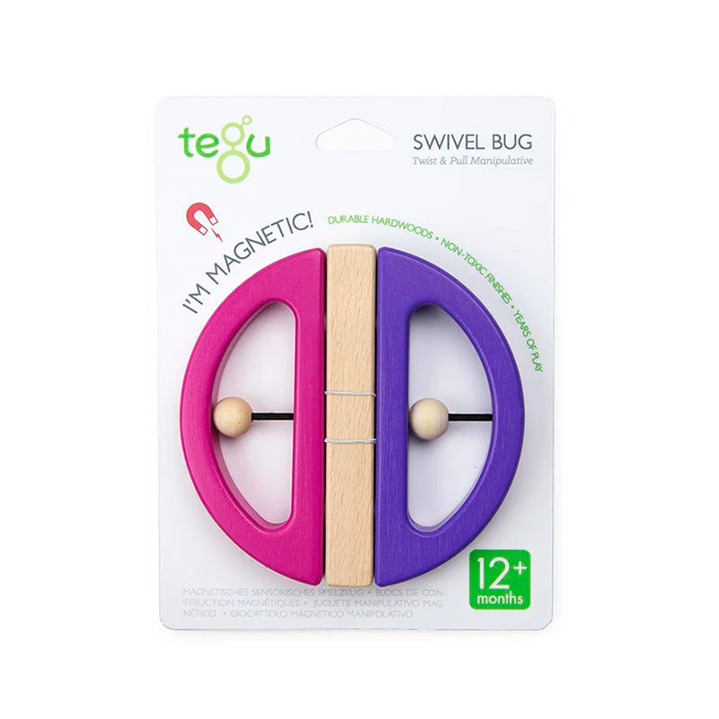 Juego Magnético Bebés Swivel Bug - Rosa y Violeta