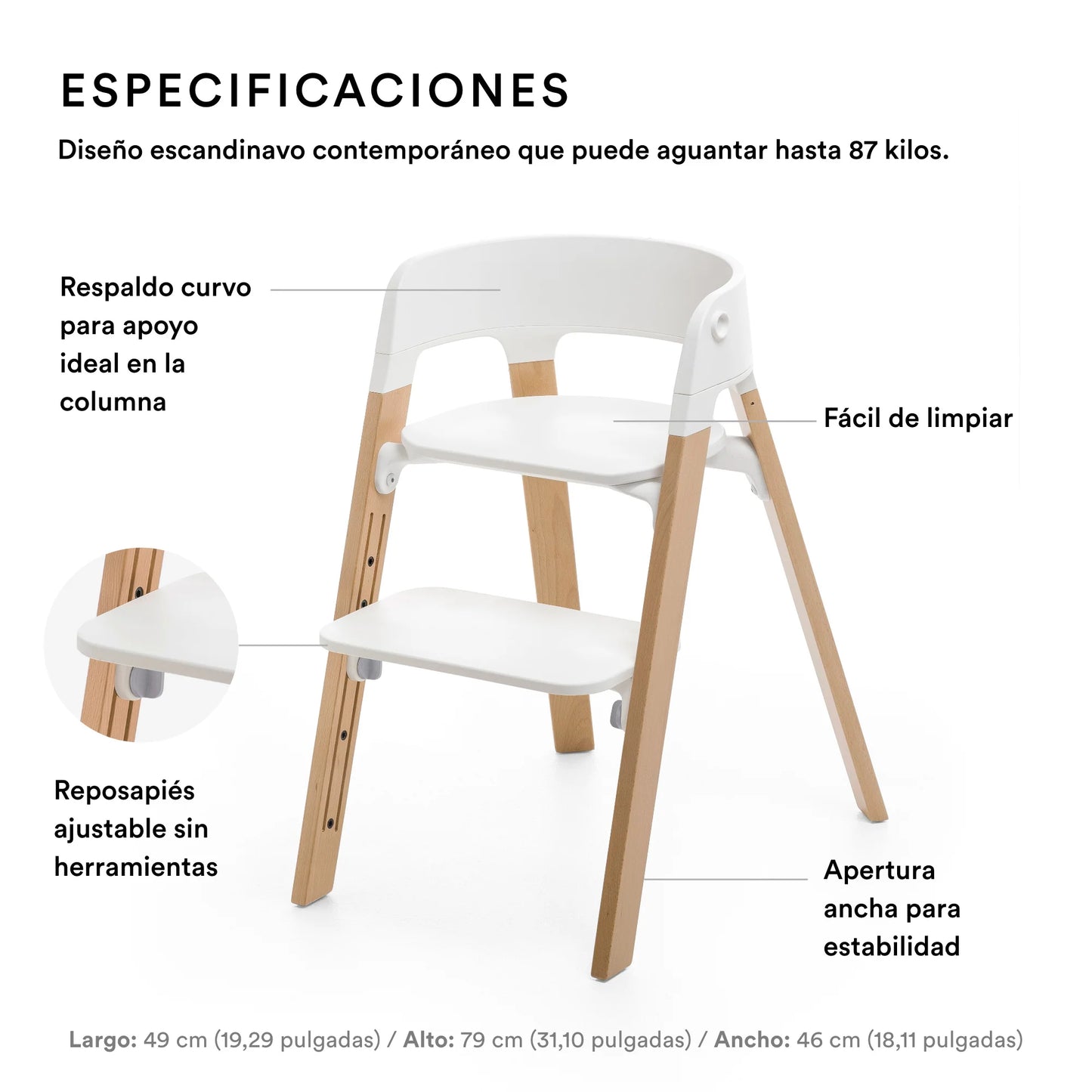 Silla de Comer Stokke® Steps™