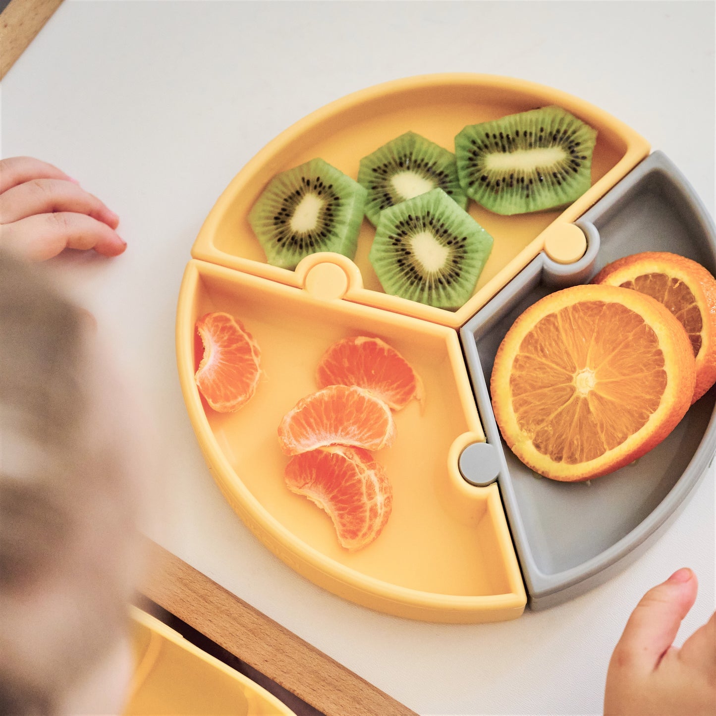 Plato Puzzle – Bubble Beige / Powder Grey