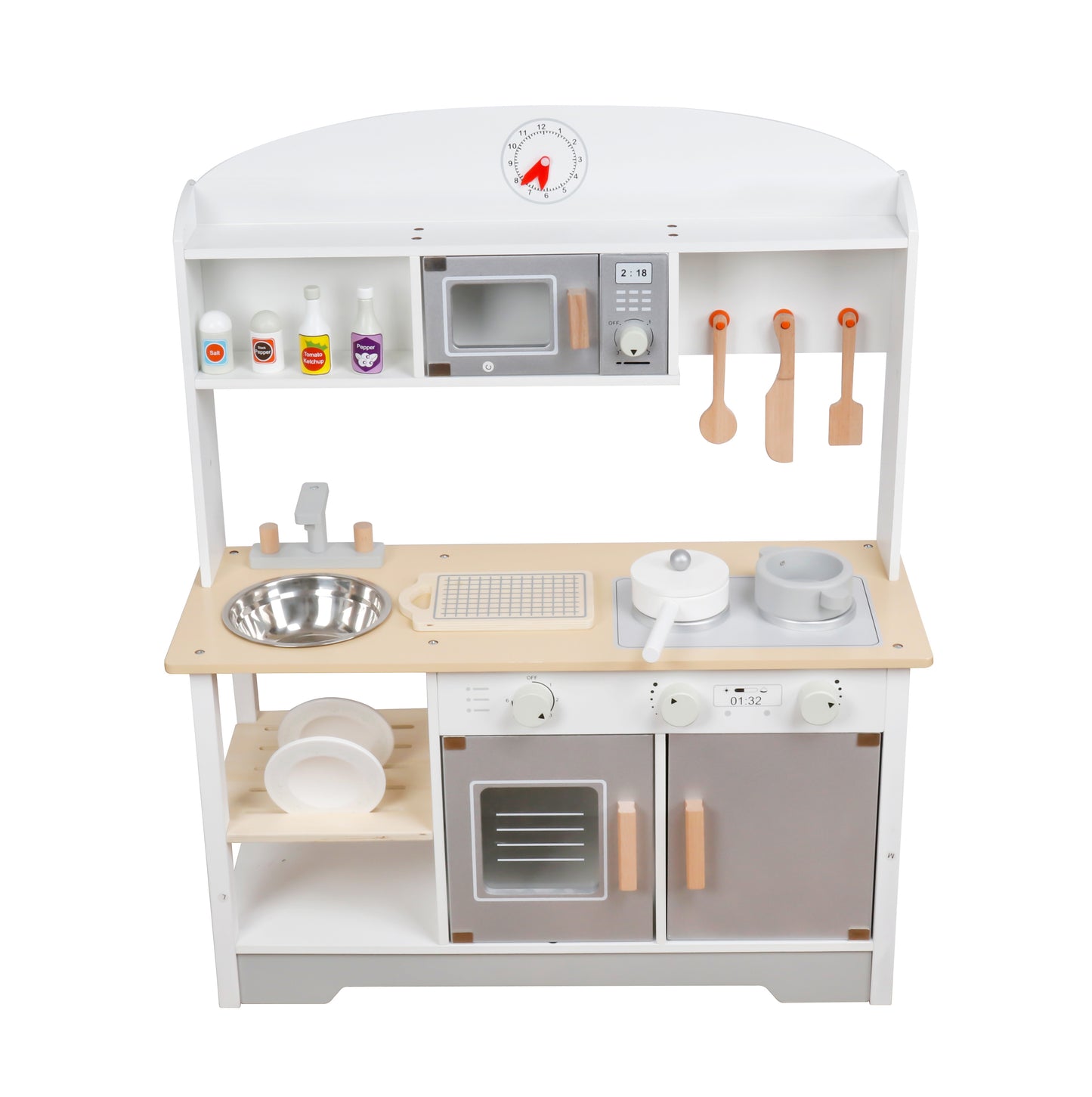 Cocina de Madera Completa con Accesorios