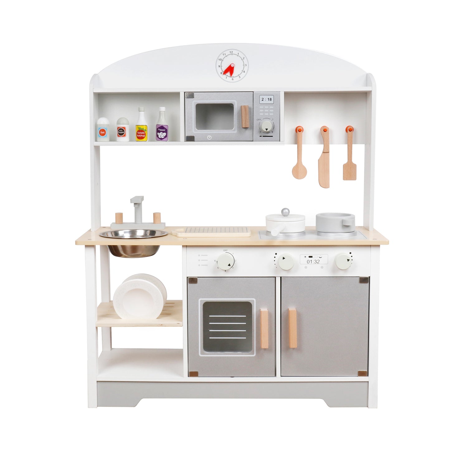 Cocina de Madera Completa con Accesorios