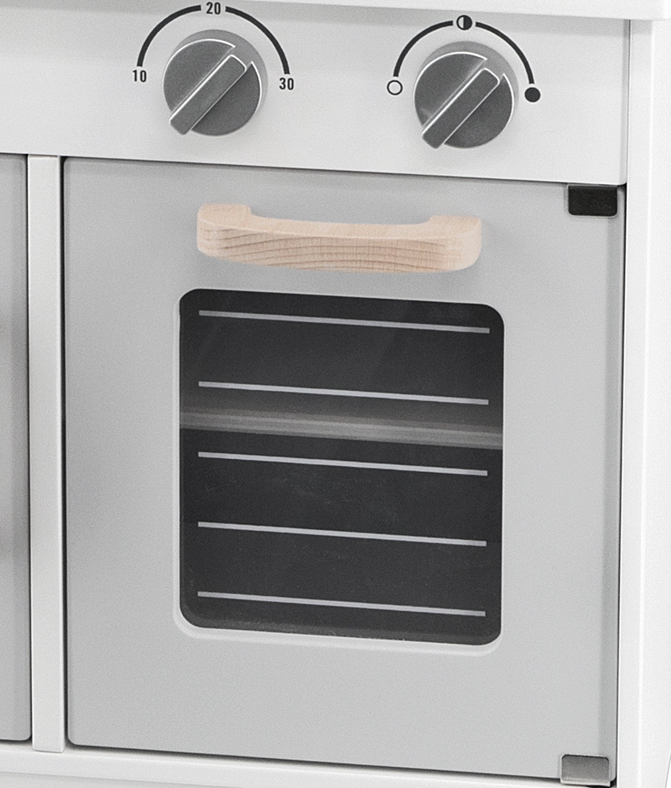 Cocina de madera - Gris y Verde