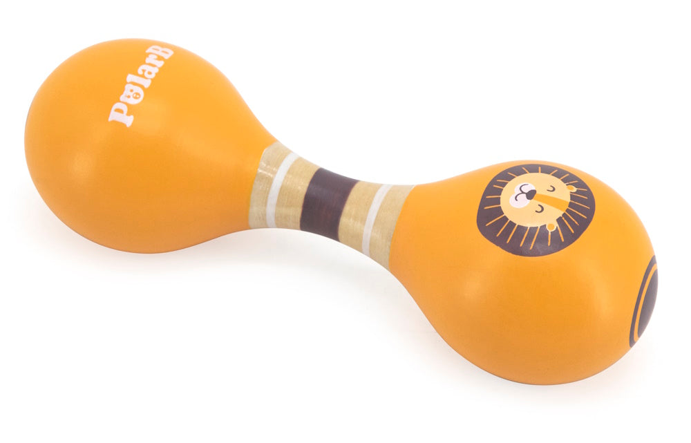 Maraca de Madera (diversos colores)