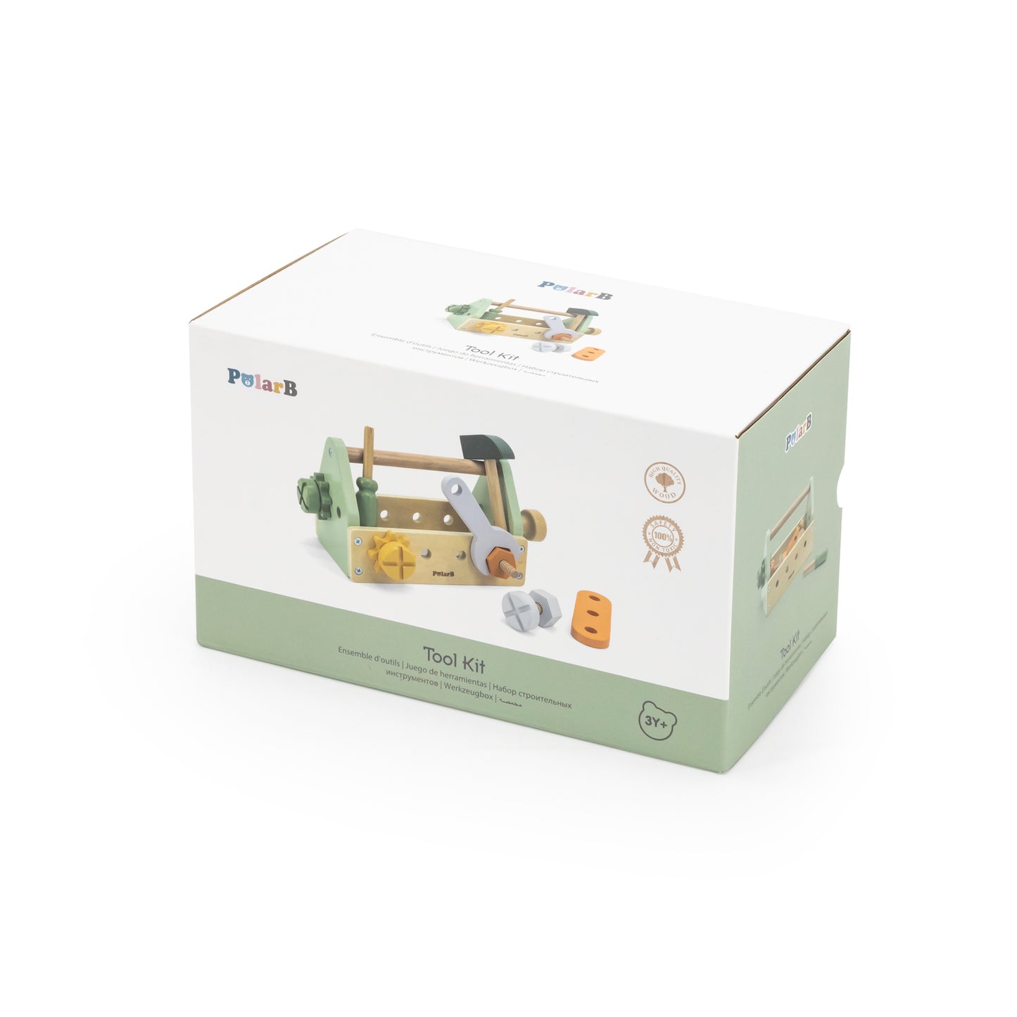 Set de herramientas - verde pastel