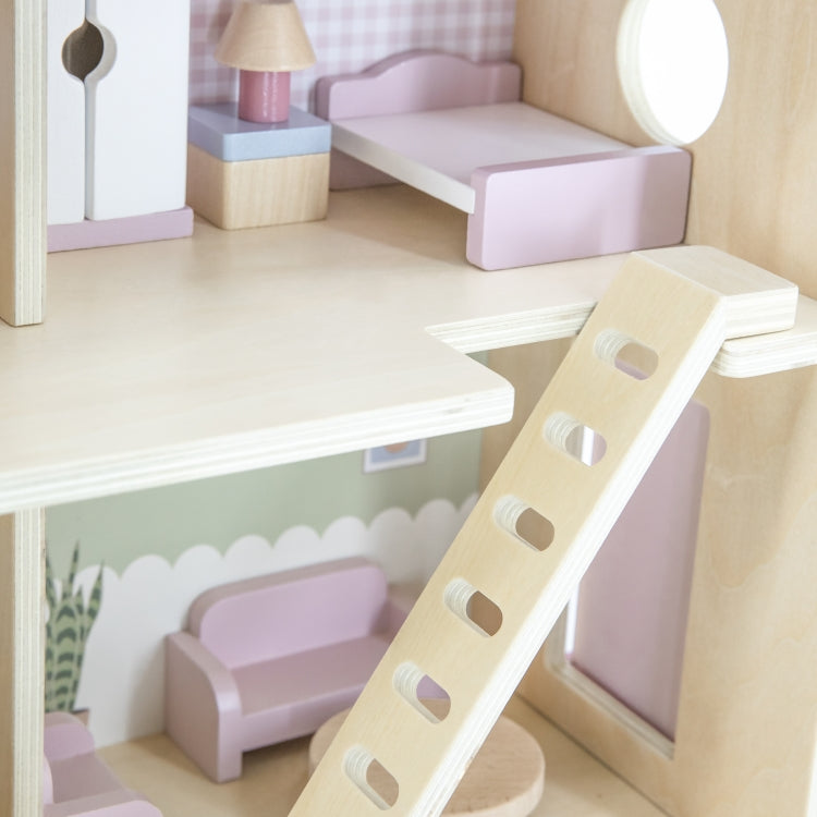 Casita de muñecas en madera
