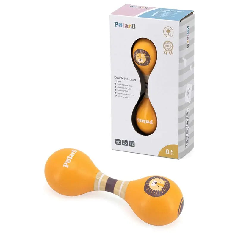Maraca de Madera (diversos colores)