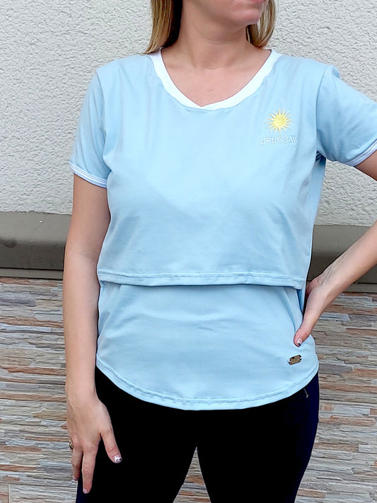 Remera de Embarazo y Lactancia Uruguay