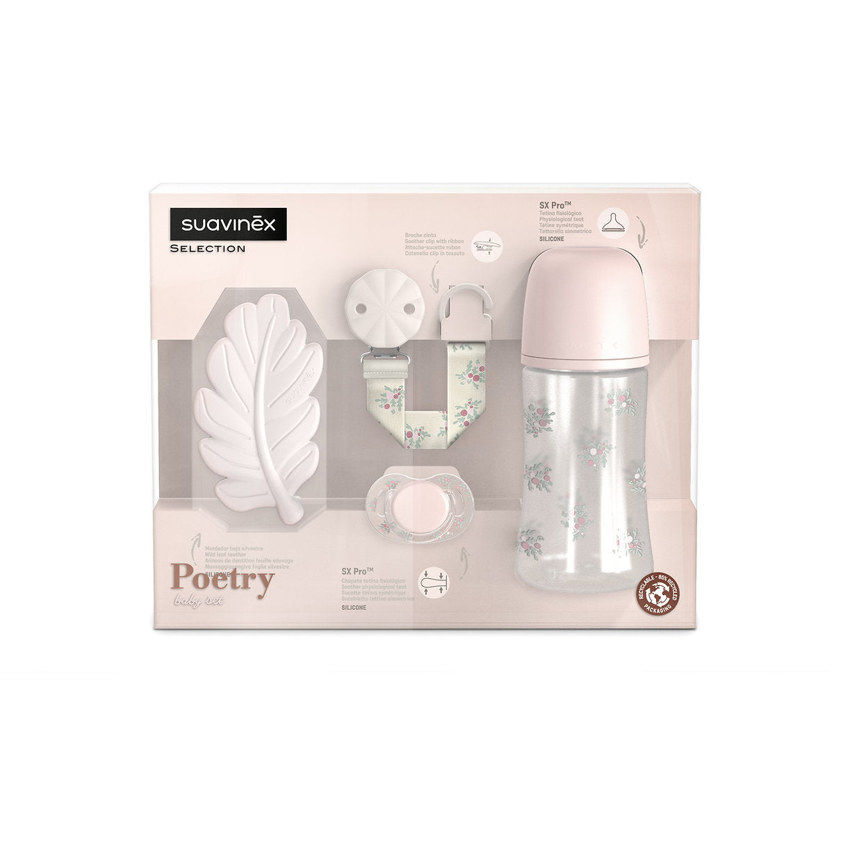 Set de regalo 0-6m Poetry (2 colores)
