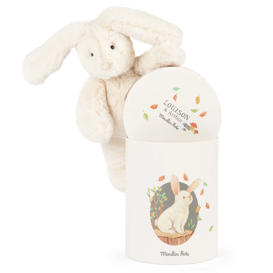Conejo de peluche Louison - Presentación Regalo