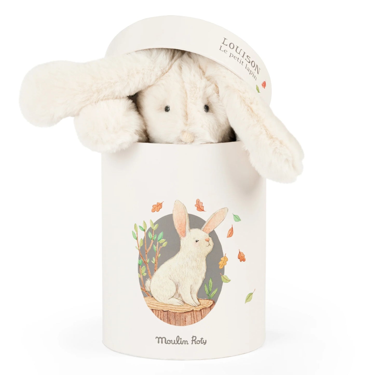 Conejo de peluche Louison - Presentación Regalo