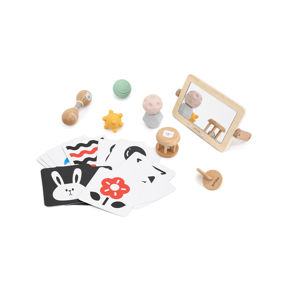 Box Crece Conmigo: Explorador Sensorial - 0 a 6 meses