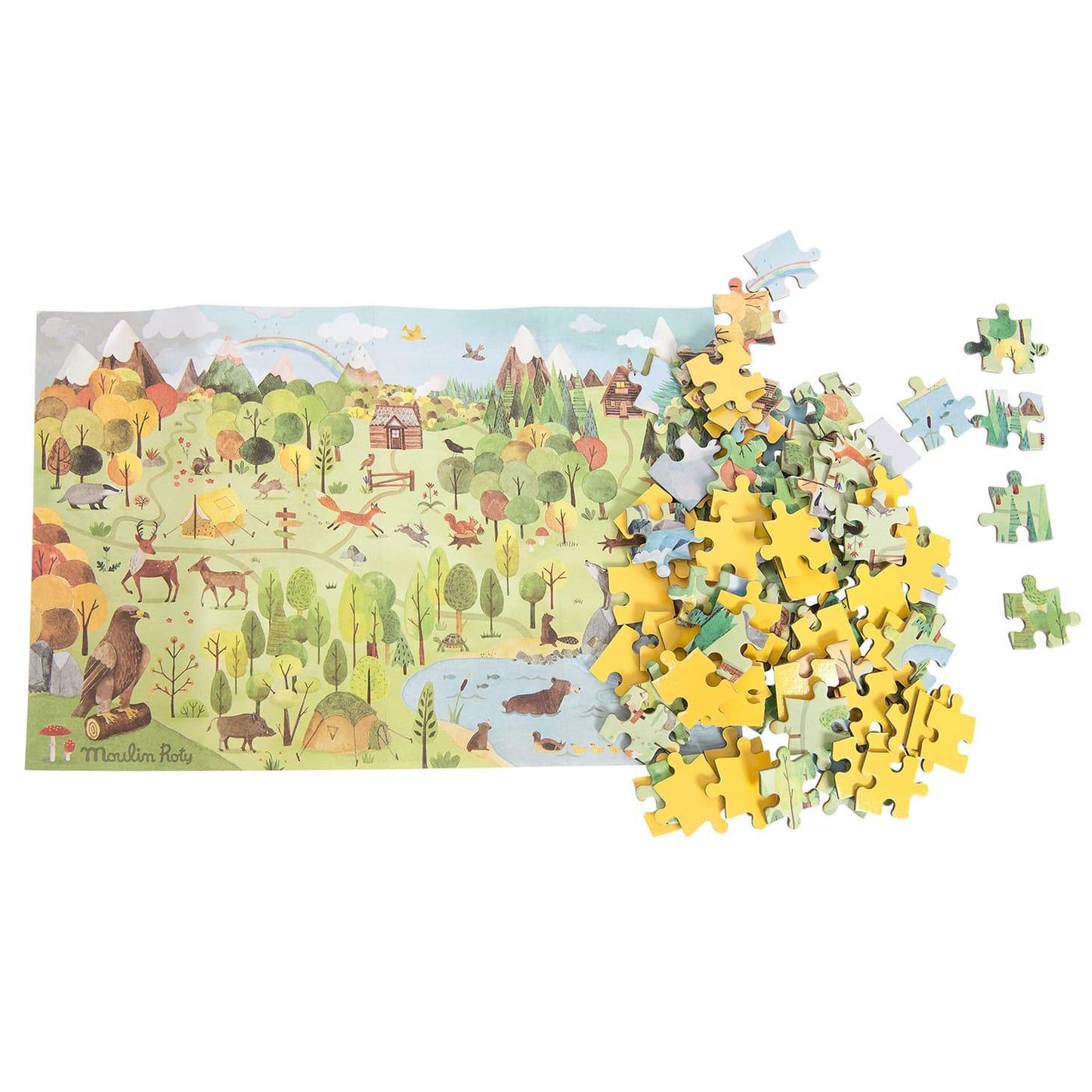 Puzzle Bosque - 96 piezas