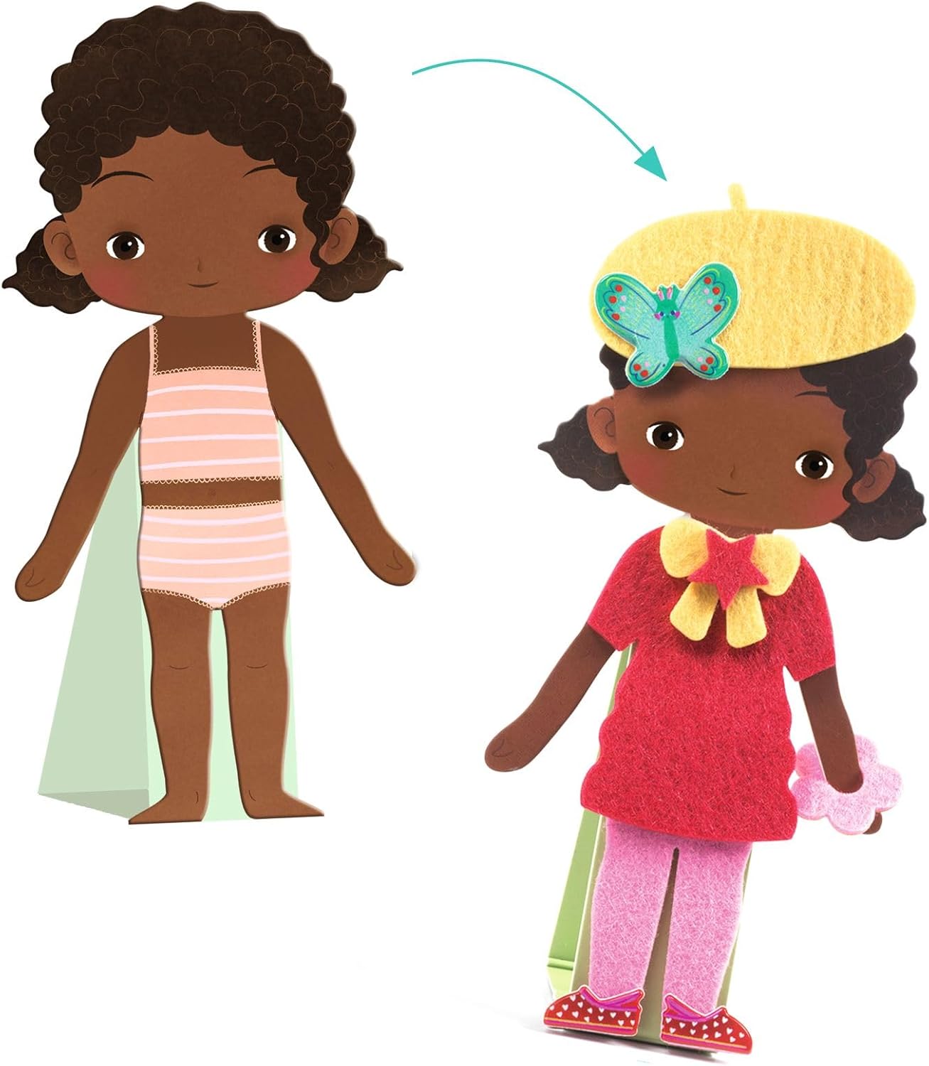 Vistiendo personajes con fieltro