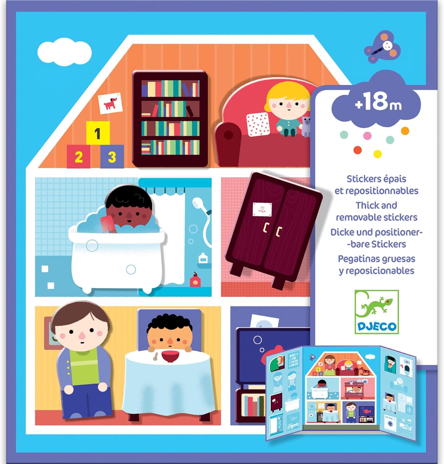 Casa: historias con stickers