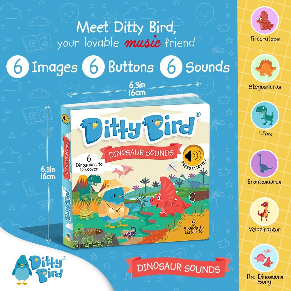 Dinosaur Sounds Ditty Bird