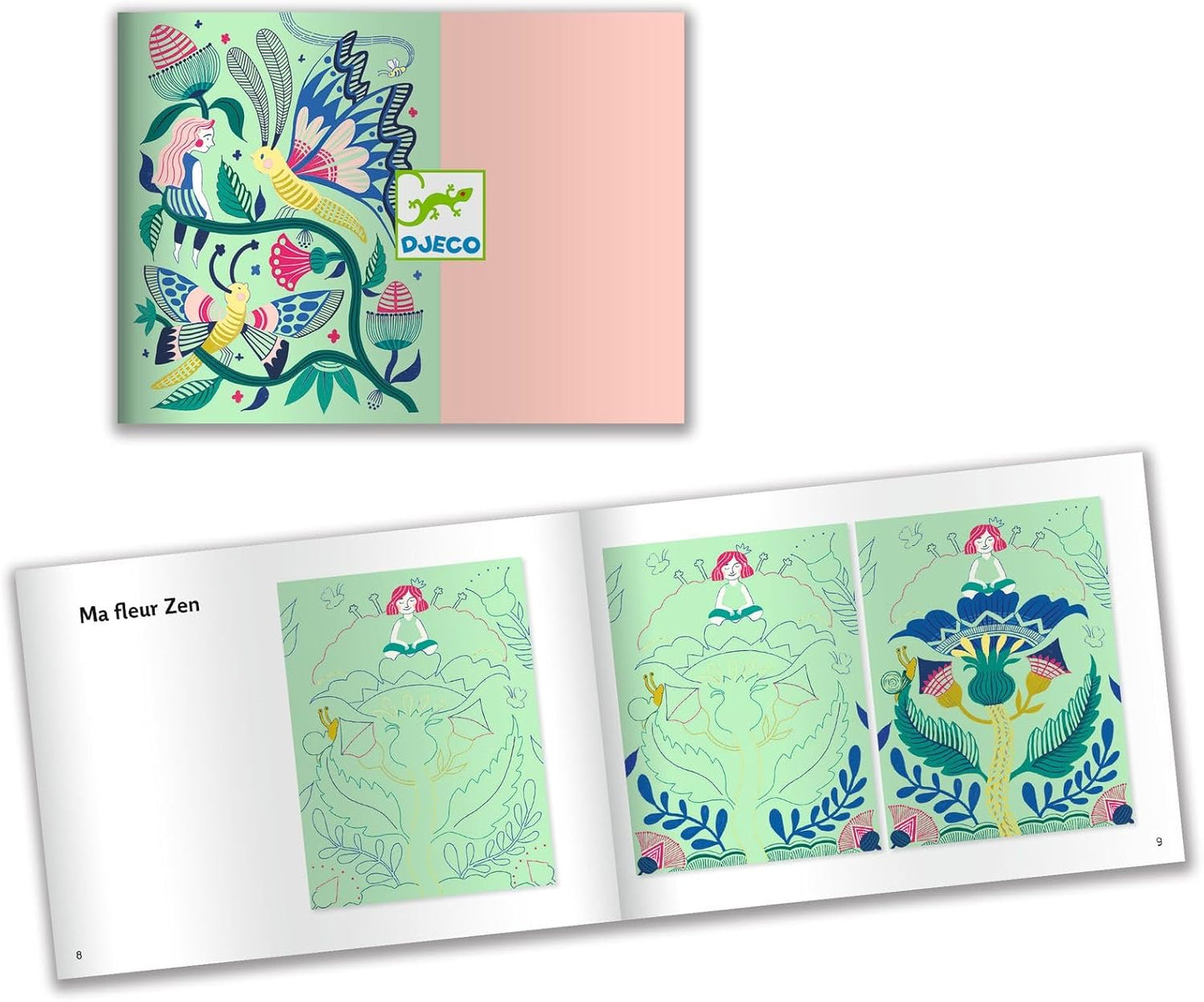 Láminas para raspar - Imaginary Garden
