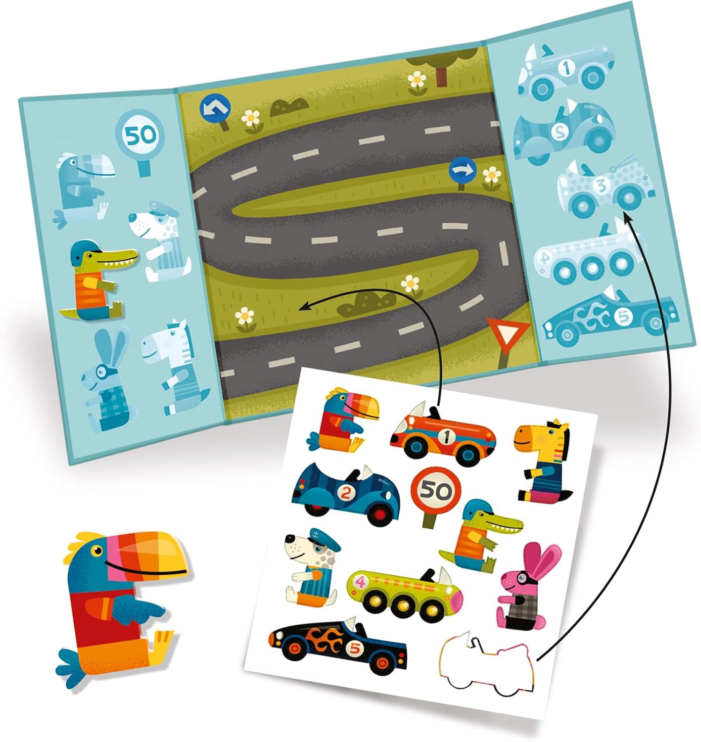 Autos: historias con stickers