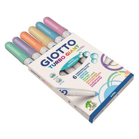 Marcadores Gruesos Ultralavables Colores Pastel - Doble Trazo