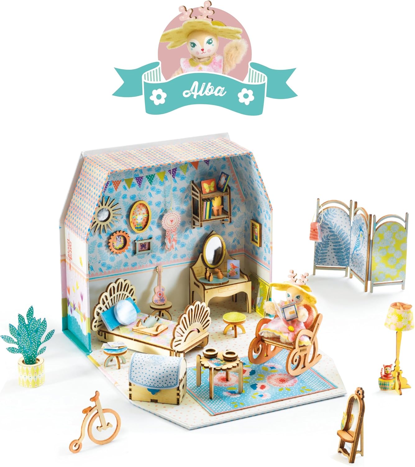 DIY Mini House para crear - Mi casa Alba