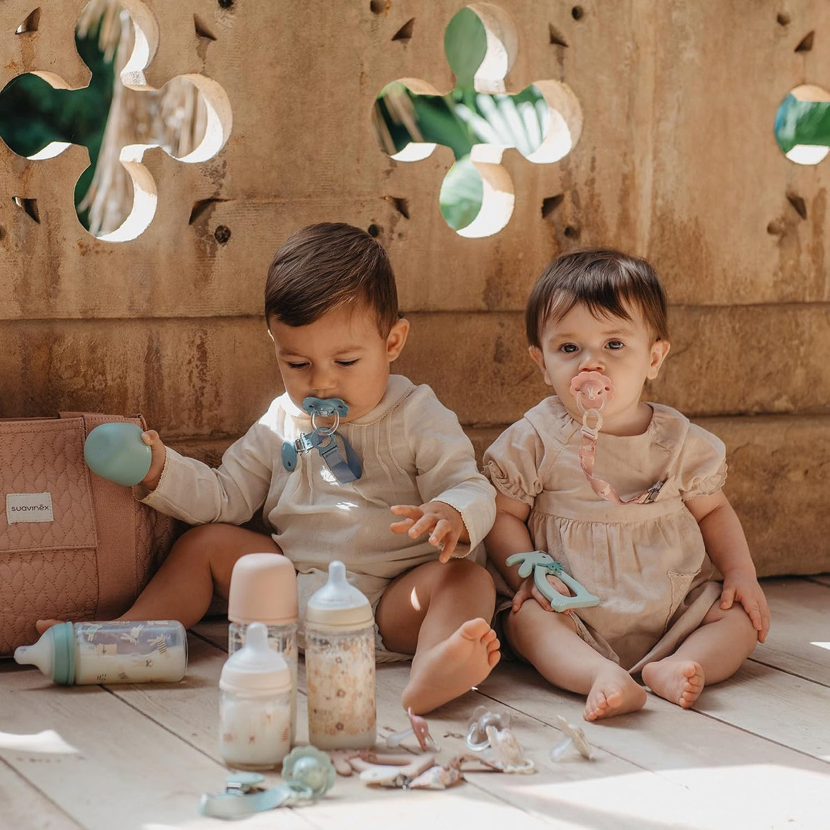 Mamadera de Vidrio 240 ml - Flujo M (+3 meses) Fisiológico - Poetry