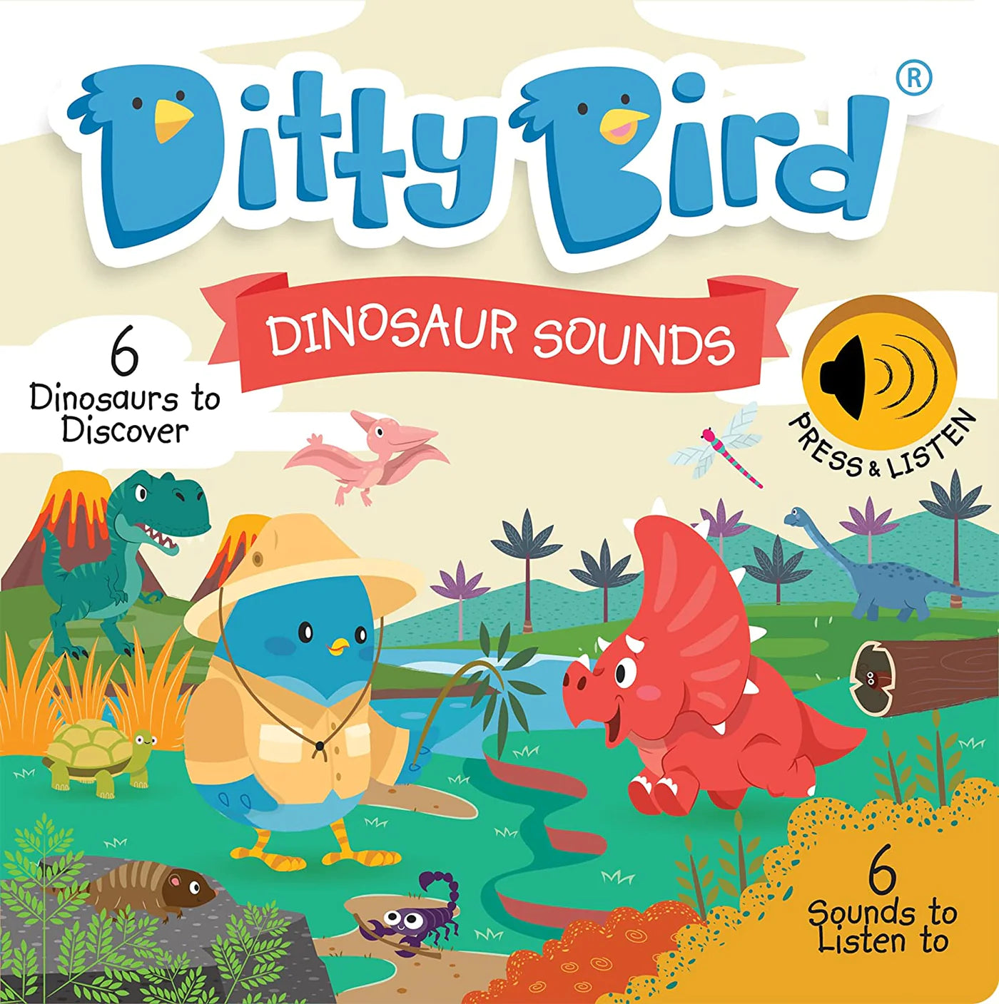 Dinosaur Sounds Ditty Bird