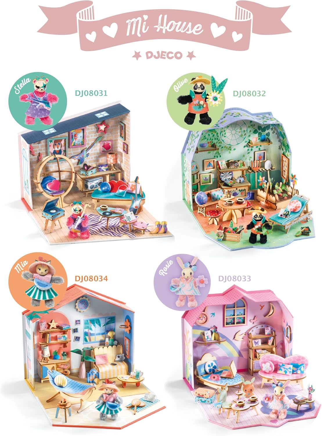 DIY Mini House para crear - Mi casa Olivia