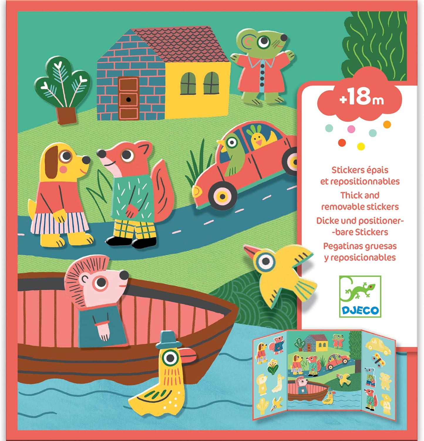 Animales: historias con stickers