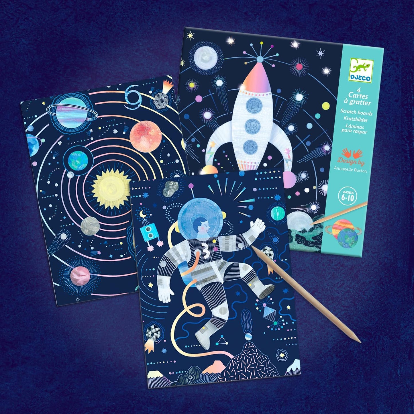 Láminas para raspar - Espacio