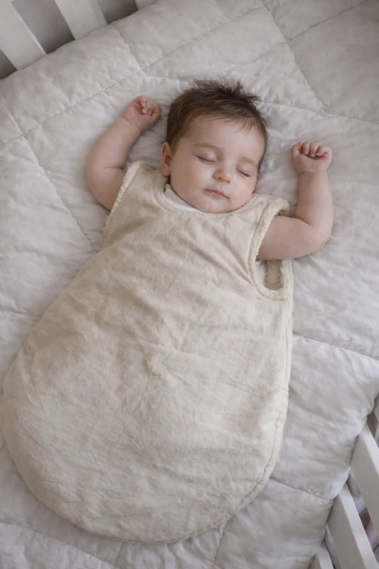Sobre de Dormir Bebé - Beige - 6/12 meses