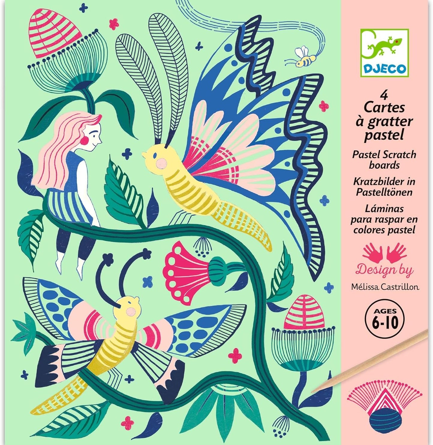 Láminas para raspar - Imaginary Garden
